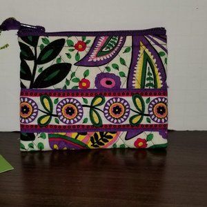 Vera Bradley Viva la Vera Coin Purse NWT